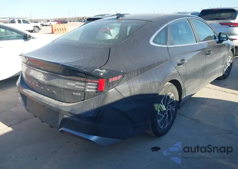 2026 Hyundai Sonata Hybrid Blue from USA, damaged, VIN KMHL24JJ2TA148859